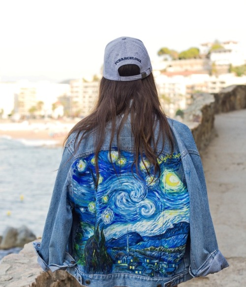 sosuperawesome - Hand Painted Denim Jackets, by Lily Garifullina...