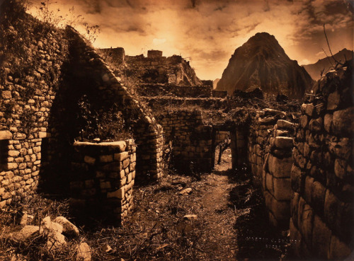 archaeoart - Machu Picchu, Peru, circa 1928.