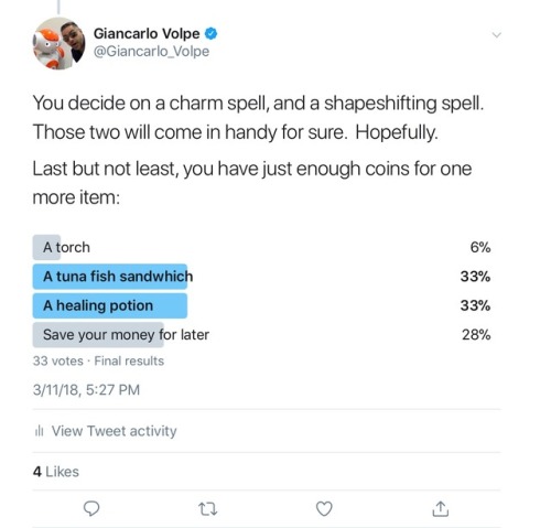 giancarlovolpe - I did an impromptu social media role playing game...