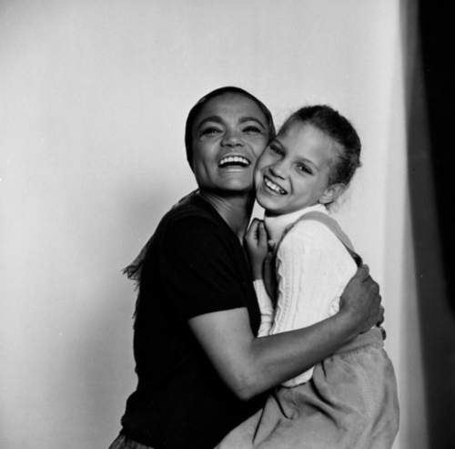 twixnmix - Eartha Kitt with her daughter Kitt McDonald in the...