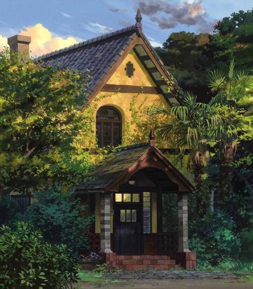 master-painters:Backgrounds from Ghibli movies.