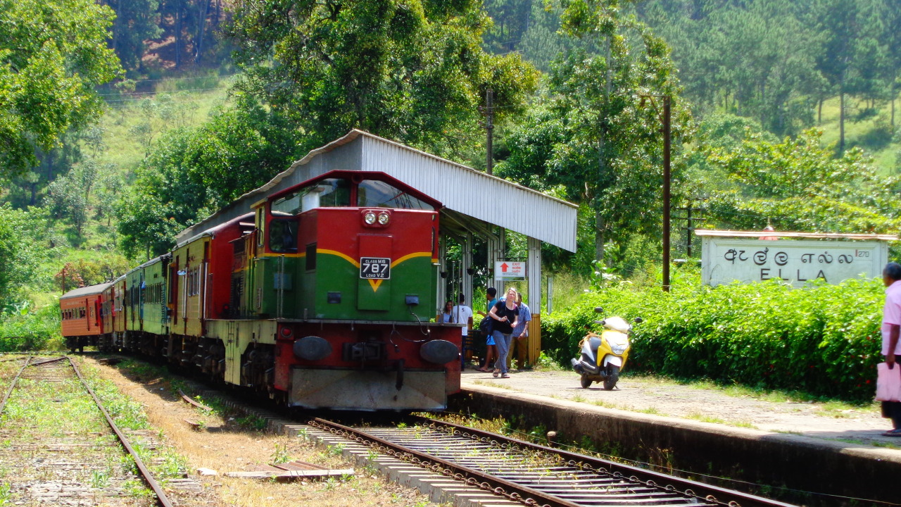 Ellarailway station, Sri Lanka