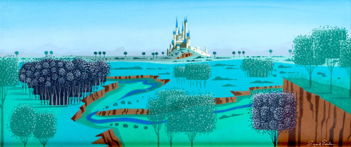 adventurelandia - Concept art by Eyvind Earle for Sleeping Beauty...