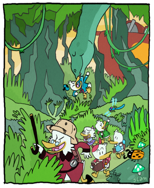 slamschultz - “Donald Duck is one of the most daring adventurers...