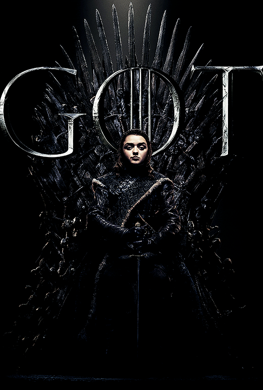 starkhousesource:House Stark in season 8 promotional posters