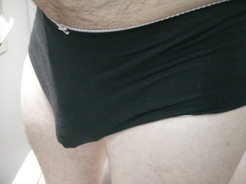 Day 4 - I borrowed some of Mistress’ panties this morning...