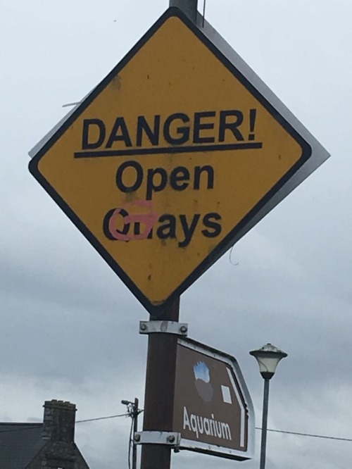queergraffiti - stupride - Galway is a dangerous city“DANGER!...