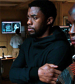 princes-jasmine - t’challa wearing that black hoodie for science