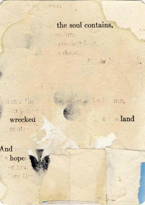 histoire-d-elle - Richard Leach • 7 Words, Distressed Page from...