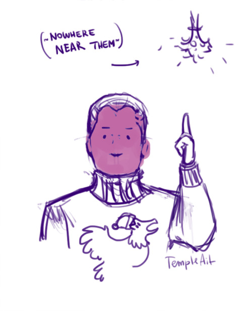 templeait - More doodles from @captn-sara-holmes‘s chat, prompted...