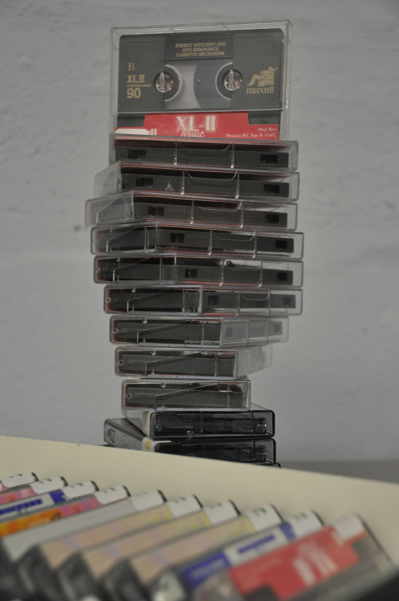 Archived compact cassettes in the SOHC collections