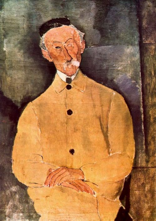 expressionism-art:Monsieur Lepoutre, Amedeo ModiglianiMedium:...
