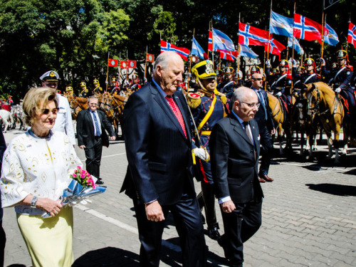 March 6, 2018 || Queen Sonja and King Harald V attended a...