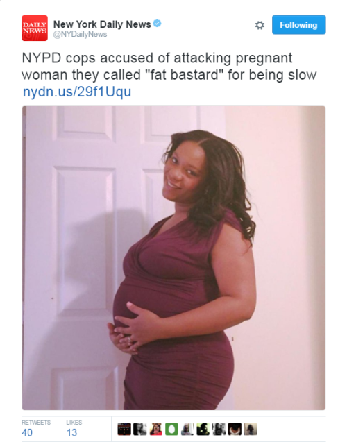 4mysquad - Sheena Stewart was 4 ½ months pregnant when she was...