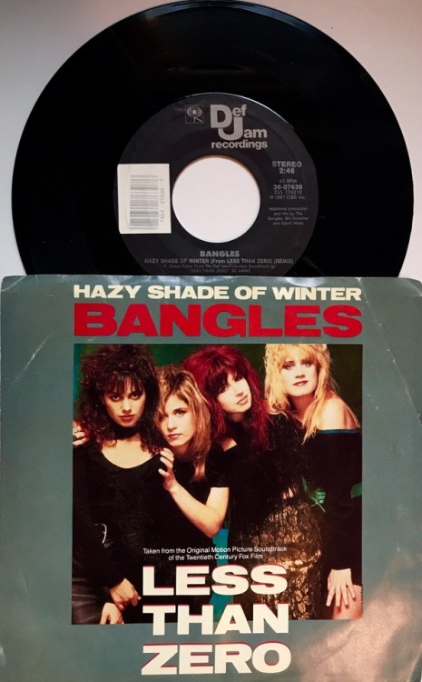 vinylfromthevault - The Bangles “Hazy Shade of Winter” 1987. Def...