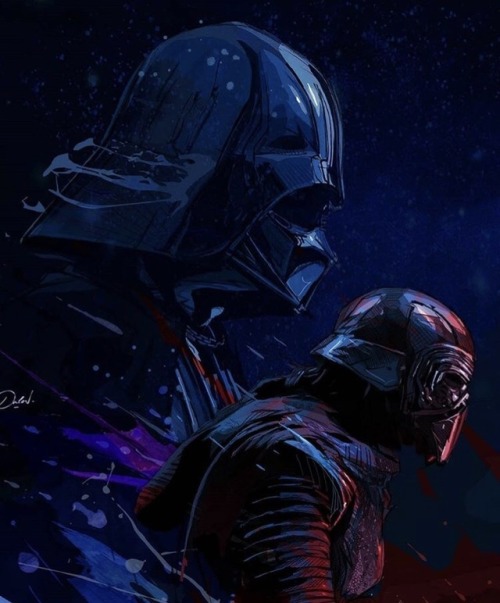 malak501 - Absolutely awesome art of Darth Vader and his grand...