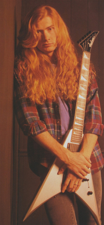 diamondog66:Dave Mustaine (June/1992/BURRN)