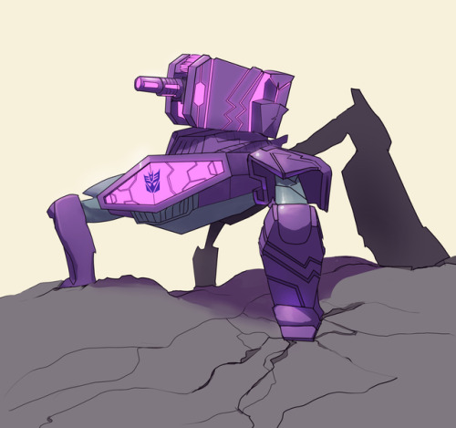 raikoh14:Shockwave from the upcoming new series, Transformers...