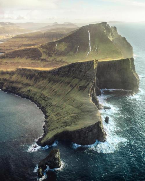 amazinglybeautifulphotography - View of Vagár, Faroe Islands...