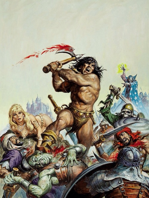 boomerstarkiller67 - Conan The Barbarian - art by Earl Norem