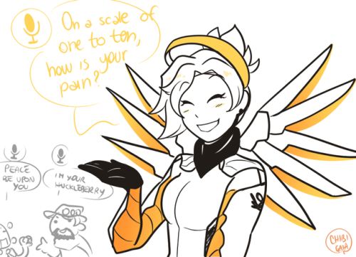 chibigaia-art:the team was spamming voice lines and I...