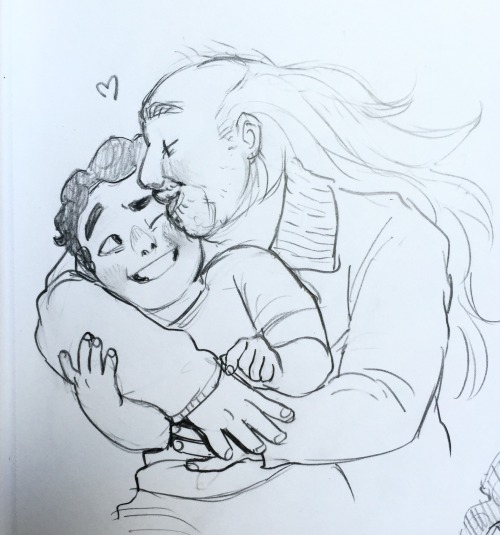 sabertoothwalrus - hugs for Steven pt 2 also dad kissesthe last...