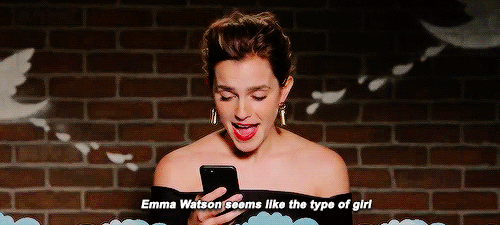 katiedtellez - Emma Watson reads mean tweets. Source ...