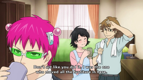 thedigitalpen - Saiki’s dad is 98% dork and that’s what makes...