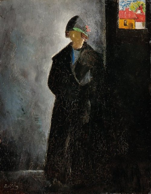 modijeanne - Clair obscur , 1912by Per Lasson Krohg (1889-1965)
