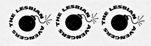 sapphomore - clippings from the lesbian avengers’ dyke manifesto...
