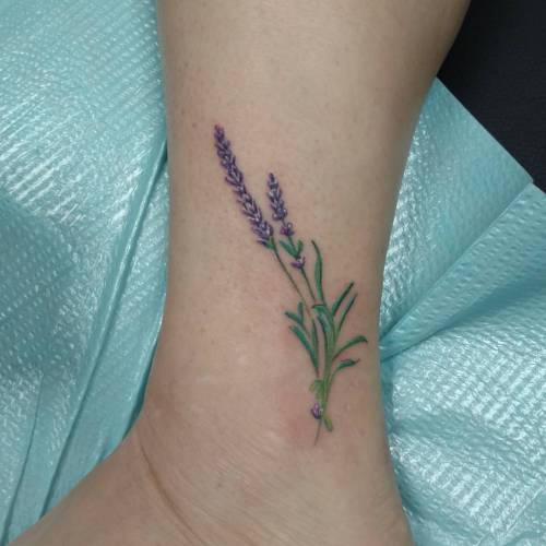 #tiny #lavender #tattoo #tattoos #tattooartist #caspiantattoo...