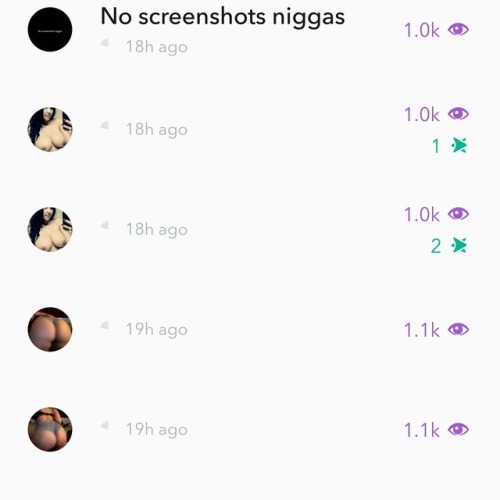 Ladies if you wanna be featured on my snap then hmu