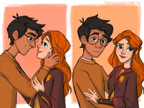 loquaciousliterature:Ginny doesn’t need your approval, Ron....