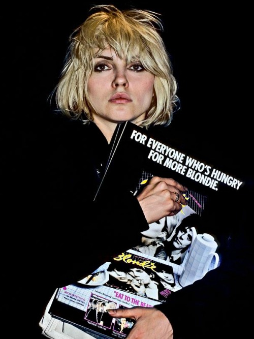 forever-blondie:Debbie Harry photographed by Lynn Goldsmith -...