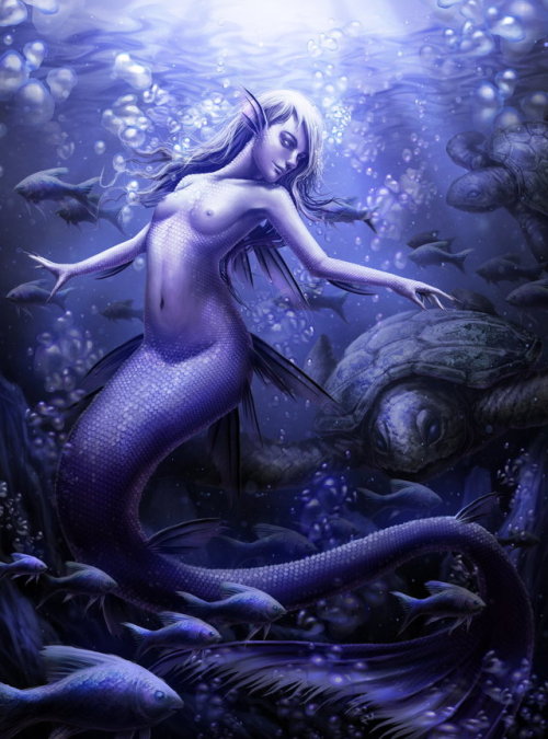 scatteringsoforpheus - Mermaid by  Tekkoontan
