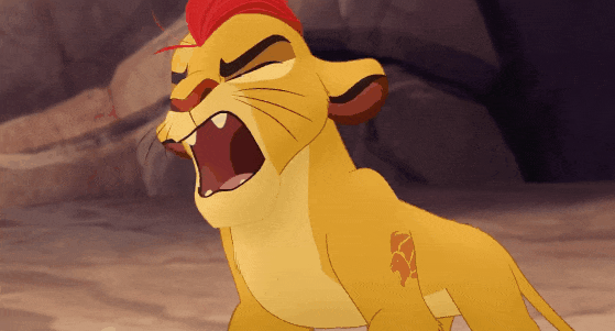 lionguardgifs - “As long as I’m around, you’re not welcome in...