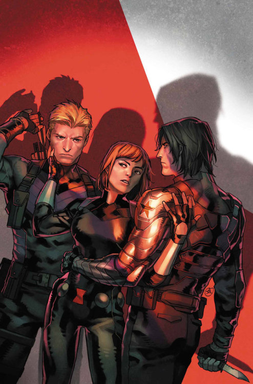 league-of-extraordinarycomics - Black Widow, Hawkeye & Winter...