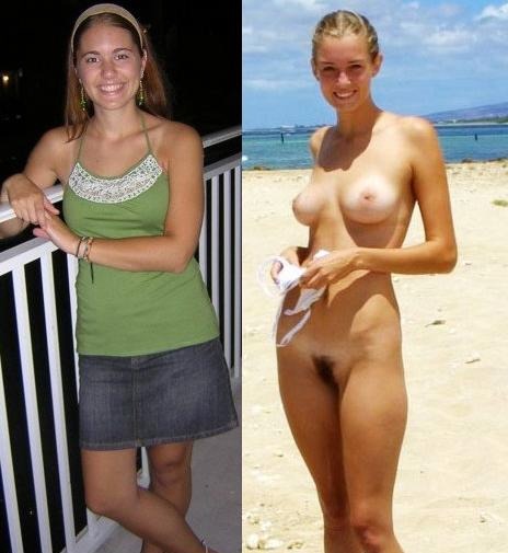 babes-on-and-off - Nude at the beach