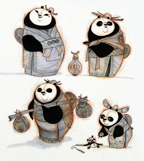 wannabeanimator - Kung Fu Panda 3 (2016) | character designs by...