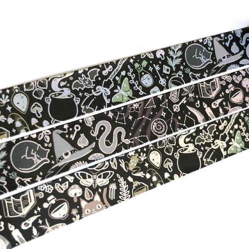 shattered-earth - New Silver Holo-Foil Washi Tape!I made another...