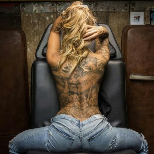 tattoogirls66:love this tattooed beautys -...