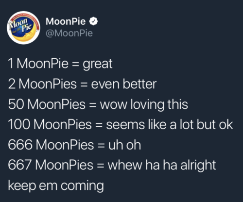 caffeinated-possum - y'all are cowards, moon pies are the...