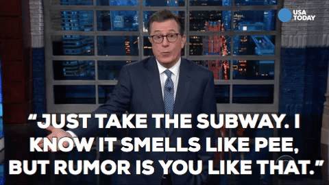usatodayopinion - — Stephen Colbert, on President Trump being late...