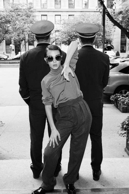 milliebobbybrowndaily - Millie Bobby Brown for L'Uomo Vogue by...