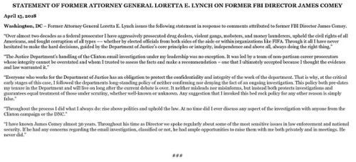 southparkconservative - rightsmarts - Loretta Lynch Releases...