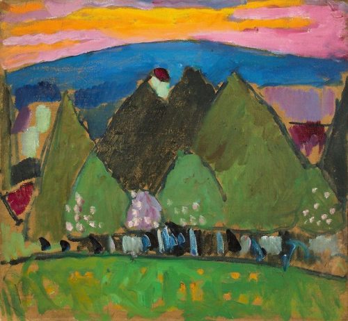 alongtimealone - Alexej von Jawlensky (1864-1941) Landschaft mit...