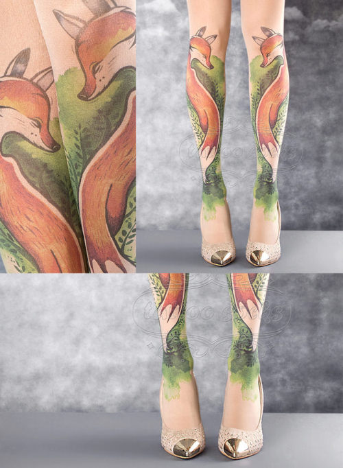 sosuperawesome - Tattoo Socks on EtsySee our ‘tights’ tag...