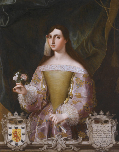 toanunnery:Portrait of Doña Josefa Benavides, Marquesa de...