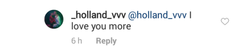 team-holland - [180716] Some of Holland’s replies on Instagram 3 /...