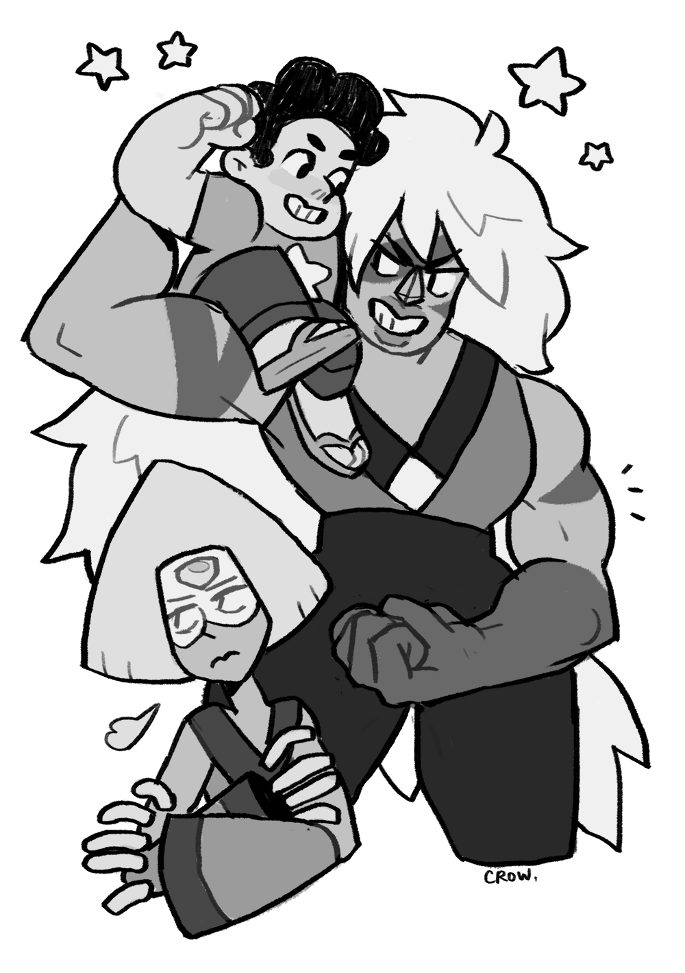 i dont think i ever uploaded this, but i drew this for a small zine that i made. the theme was “cool moms”